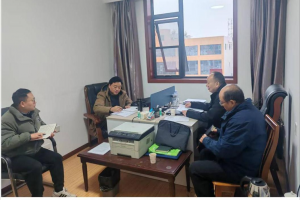 郝松董事长莅临经发公司指导工作  部署重点工作任务